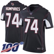 Wholesale Cheap Nike Cardinals #74 D.J. Humphries Black Alternate Men's Stitched NFL 100th Season Vapor Limited Jersey