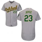 Wholesale Cheap Athletics #23 Matt Joyce Grey Flexbase Authentic Collection Stitched MLB Jersey