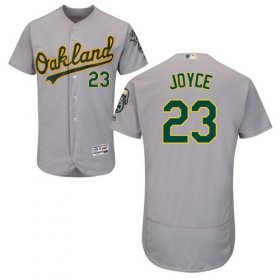 Wholesale Cheap Athletics #23 Matt Joyce Grey Flexbase Authentic Collection Stitched MLB Jersey