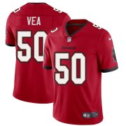 Wholesale Cheap Tampa Bay Buccaneers #50 Vita Vea Men's Nike Red Vapor Limited Jersey