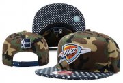 Wholesale Cheap NBA Oklahoma City Thunder Snapback Ajustable Cap Hat XDF 039