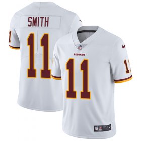 Wholesale Cheap Nike Redskins #11 Alex Smith White Men\'s Stitched NFL Vapor Untouchable Limited Jersey