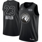 Wholesale Cheap Nike Timberwolves #23 Jimmy Butler Black NBA Jordan Swingman 2018 All-Star Game Jersey