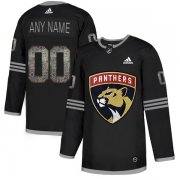 Wholesale Cheap Men's Adidas Panthers Personalized Authentic Black Classic NHL Jersey