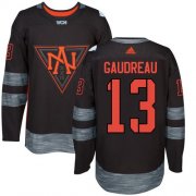 Wholesale Cheap Team North America #13 Johnny Gaudreau Black 2016 World Cup Stitched Youth NHL Jersey