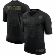 Cheap Pittsburgh Steelers #19 JuJu Smith-Schuster Nike 2020 Salute To Service Limited Jersey Black