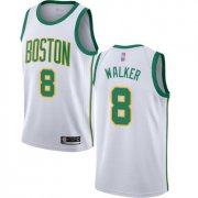 Wholesale Cheap Celtics #8 Kemba Walker White Basketball Swingman City Edition 2018-19 Jersey