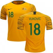 Wholesale Cheap Australia #18 Vukovic Home Soccer Country Jersey