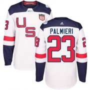 Wholesale Cheap Team USA #23 Kyle Palmieri White 2016 World Cup Stitched Youth NHL Jersey