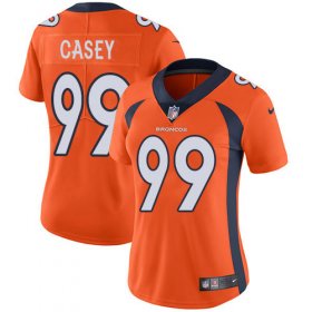 Wholesale Cheap Nike Broncos #99 Jurrell Casey Orange Team Color Women\'s Stitched NFL Vapor Untouchable Limited Jersey