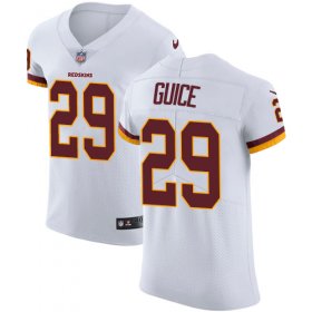 Wholesale Cheap Nike Redskins #29 Derrius Guice White Men\'s Stitched NFL Vapor Untouchable Elite Jersey