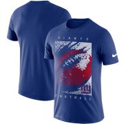 Wholesale Cheap New York Giants Nike Fan Gear Mezzo Icon Performance T-Shirt Royal