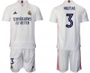Wholesale Cheap Men 2020-2021 club Real Madrid home 3 white Soccer Jerseys