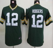 Wholesale Cheap Nike Packers #12 Aaron Rodgers Green Team Color Youth Stitched NFL Elite Jersey
