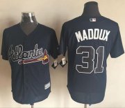 Wholesale Cheap Braves #31 Greg Maddux Blue New Cool Base Stitched MLB Jersey