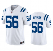 Wholesale Cheap Men's Indianapolis Colts #56 Quenton Nelson White 2023 F.U.S.E Vapor Untouchable Stitched Football Jersey