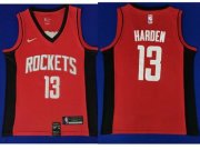 Wholesale Cheap Rockets #13 James Harden Red Basketball Swingman Limited Edition Jersey