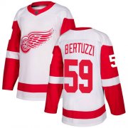 Wholesale Cheap Adidas Red Wings #59 Tyler Bertuzzi White Road Authentic Stitched NHL Jersey