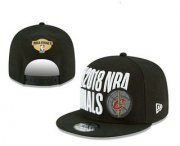 Wholesale Cheap Men's Cleveland Cavaliers 2018 The NBA Finals Patch Snapback Ajustable Cap Hat