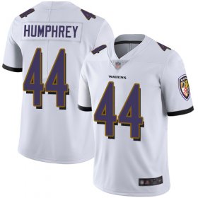 Wholesale Cheap Nike Ravens #44 Marlon Humphrey White Men\'s Stitched NFL Vapor Untouchable Limited Jersey
