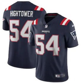 Wholesale Cheap New England Patriots #54 Dont\'a Hightower Men\'s Nike Navy 2020 Vapor Limited Jersey