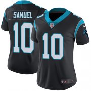 Wholesale Cheap Nike Panthers #10 Curtis Samuel Black Team Color Women's Stitched NFL Vapor Untouchable Limited Jersey