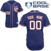 Wholesale Cheap Nationals Authentic Blue Cool Base MLB Jersey (S-3XL)