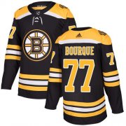 Wholesale Cheap Adidas Bruins #77 Ray Bourque Black Home Authentic Stitched NHL Jersey
