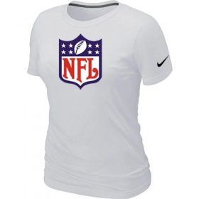 Wholesale Cheap Women\'s Nike NFL Logo NFL T-Shirt White