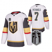 Wholesale Cheap Men's Vegas Golden Knights #7 Alex Pietrangelo White 2023 Stanley Cup Final Stitched Jersey