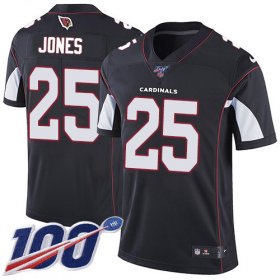 Wholesale Cheap Nike Cardinals #25 Chris Jones Black Alternate Men\'s Stitched NFL 100th Season Vapor Limited Jersey