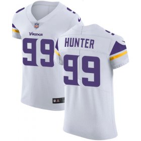 Wholesale Cheap Nike Vikings #99 Danielle Hunter White Men\'s Stitched NFL Vapor Untouchable Elite Jersey