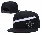 Wholesale Cheap Cowboys Team Logo Black Adjustable Hat LT