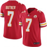 Wholesale Cheap Nike Chiefs #7 Harrison Butker Red Team Color Men's Stitched NFL Vapor Untouchable Limited Jersey