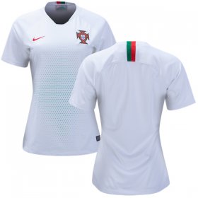 Wholesale Cheap Women\'s Portugal Blank Away Soccer Country Jersey