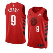 Wholesale Cheap Men's Portland Trail Blazers #9 Jerami Grant 2022-23 Red Statement Edition Swingman Stitched Basketball Jersey