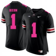 Wholesale Cheap Ohio State Buckeyes 1 Johnnie Dixon Black 2018 Breast Cancer Awareness College Football Jersey