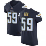 Wholesale Cheap Nike Chargers #59 Nick Vigil Navy Blue Team Color Men's Stitched NFL Vapor Untouchable Elite Jersey