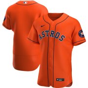 Wholesale Cheap Houston Astros Men's Nike Orange Alternate 2020 Authentic Team MLB Jersey