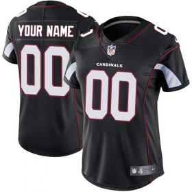 Wholesale Cheap Nike Arizona Cardinals Customized Black Alternate Stitched Vapor Untouchable Limited Women\'s NFL Jersey
