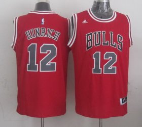 Wholesale Cheap Chicago Bulls #12 Kirk Hinrich Revolution 30 Swingman 2014 New Red Jersey