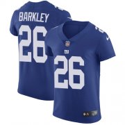 Wholesale Cheap Nike Giants #26 Saquon Barkley Royal Blue Team Color Men's Stitched NFL Vapor Untouchable Elite Jersey