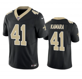 Wholesale Cheap Men\'s New Orleans Saints #41 Alvin Kamara Black 2023 F.U.S.E. Vapor Untouchable Limited Stitched Jersey