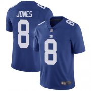 Wholesale Cheap Nike Giants #8 Daniel Jones Royal Blue Team Color Men's Stitched NFL Vapor Untouchable Limited Jersey