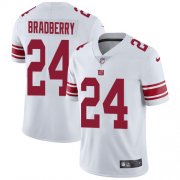 Wholesale Cheap Nike Giants #24 James Bradberry White Men's Stitched NFL Vapor Untouchable Limited Jersey