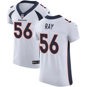 Wholesale Cheap Nike Broncos #56 Shane Ray White Men\'s Stitched NFL Vapor Untouchable Elite Jersey