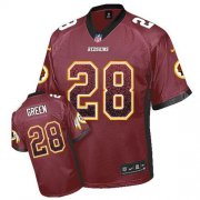 Wholesale Cheap Nike Redskins #28 Darrell Green Burgundy Red Team Color Men's Stitched NFL Elite Drift Fashion Jersey