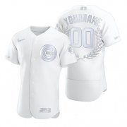 Wholesale Cheap Chicago Cubs Custom Men's Nike Platinum MLB MVP Limited Player Edition Jersey