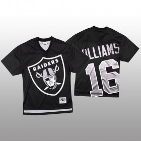 Wholesale Cheap NFL Las Vegas Raiders #16 Tyrell Williams Black Men\'s Mitchell & Nell Big Face Fashion Limited NFL Jersey