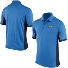 Wholesale Cheap Men\'s Nike NFL Los Angeles Chargers Powder Blue Team Issue Performance Polo